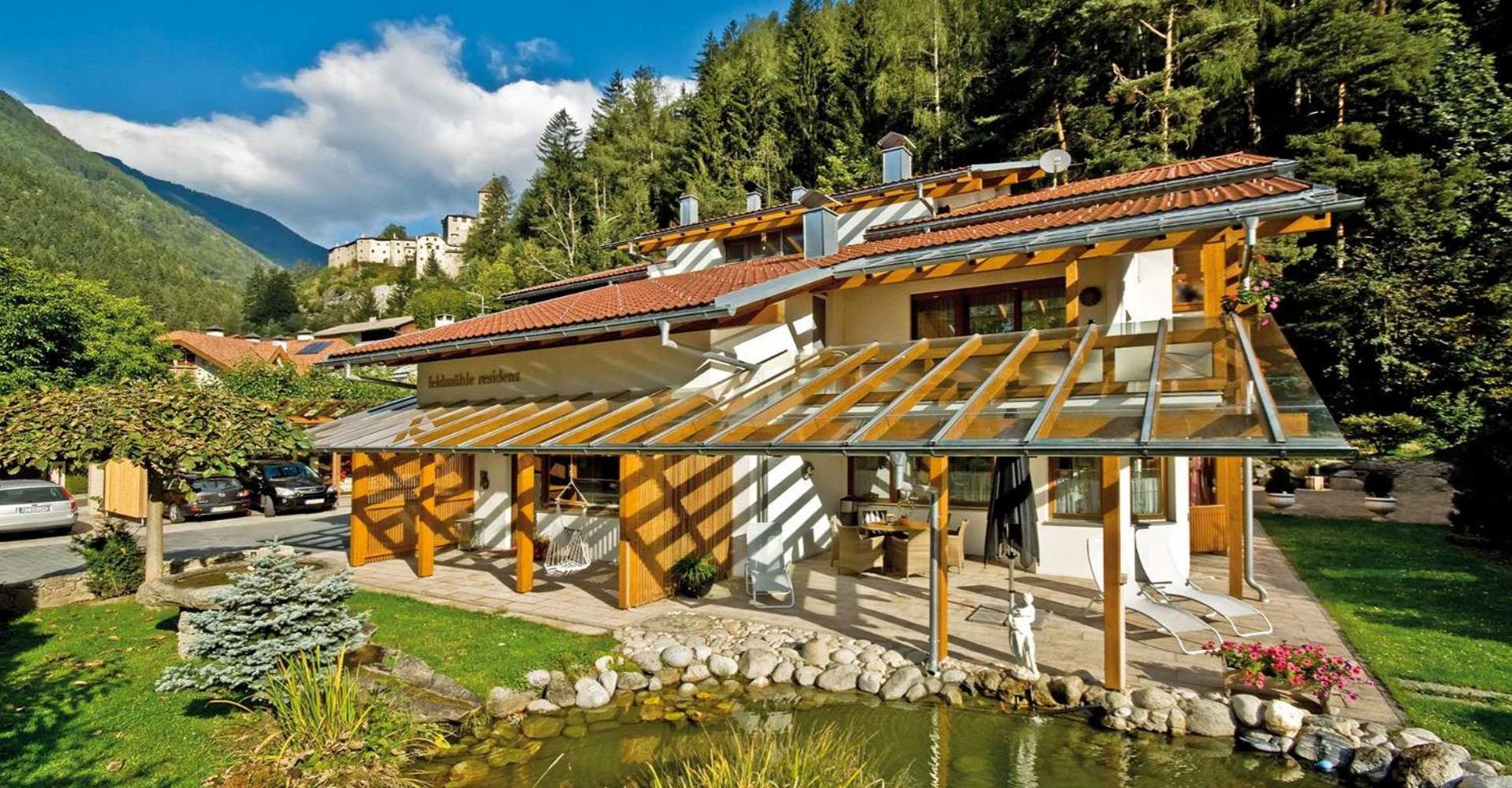 캄포투레스 Residenz Feldmuehle Unterhalb Der Burg Taufers 아파트 외부 사진
